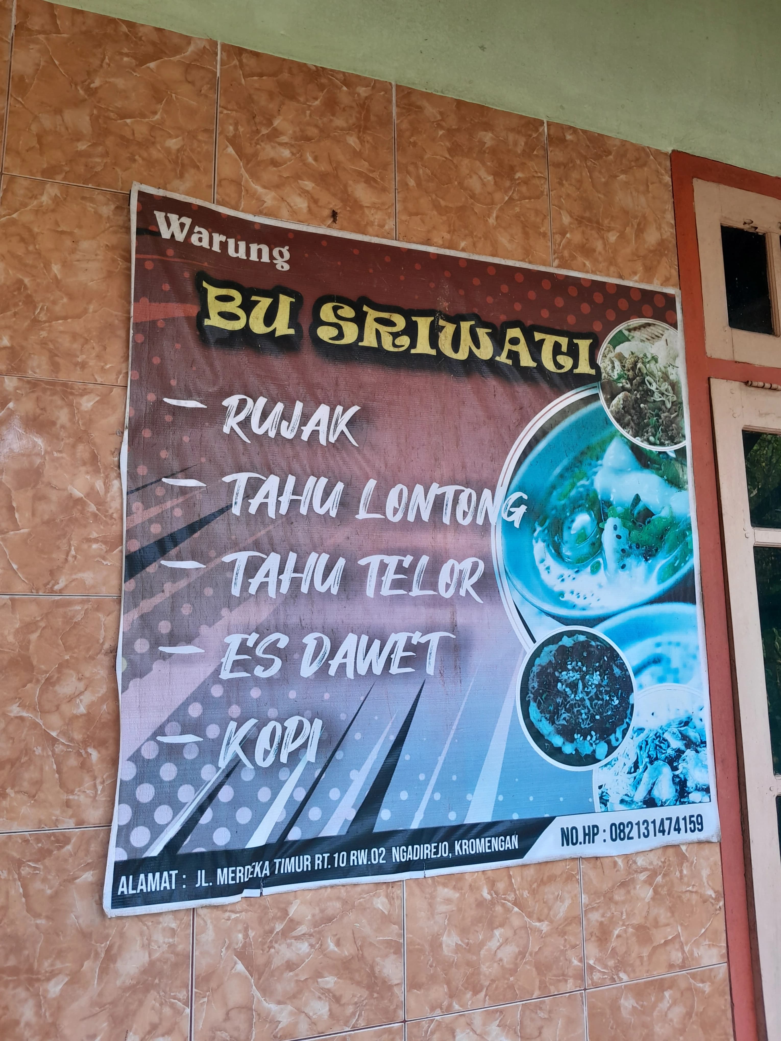 Warung Rujak Bu Sriwati